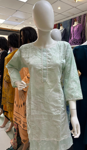 Pure Cotton Branded Kurti Shirt SS3701