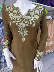 2PC Linen Shalwar Kameez Ready to wear SS3650