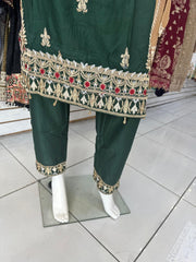 2PC Linen Shalwar Kameez Ready to wear SS3655