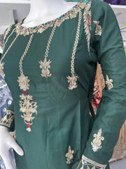 2PC Linen Shalwar Kameez Ready to wear SS3655