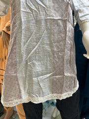 Pure Cotton Branded Kurti Shirt SS3705