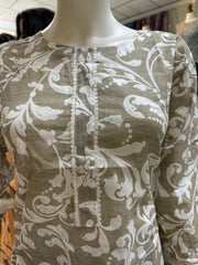 Pure Cotton Branded Kurti Shirt SS3707