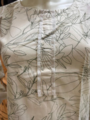Pure Cotton Branded Kurti Shirt SS3725