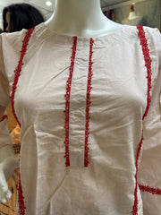 Pure Cotton Branded Kurti Shirt SS3730