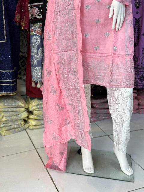 3pc Lawn Shalwar Kameez Ready to wear SS3746