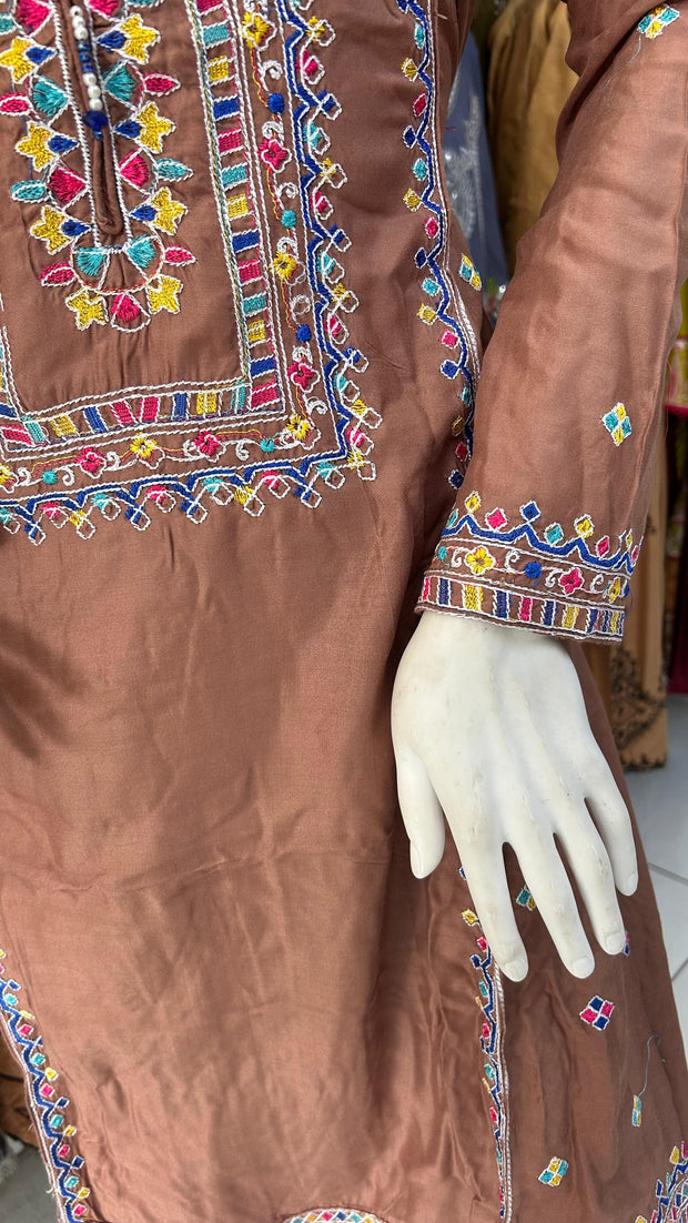 Linen 2PC Shalwar Kameez Ready to wear SS3780