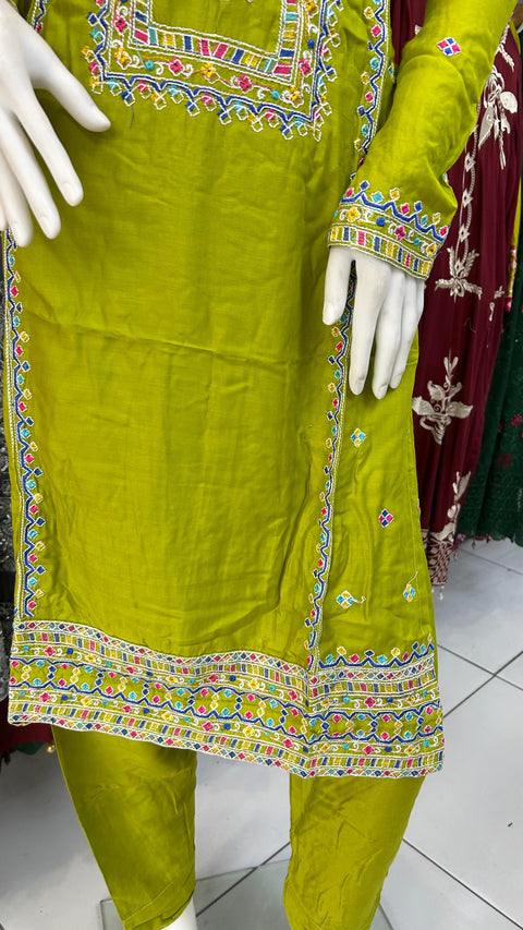 Linen 2PC Shalwar Kameez Ready to wear SS3778