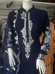 Linen 3PC Shalwar Kameez Ready to wear SS3790