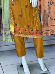 Linen 2PC Shalwar Kameez Ready to wear SS3796