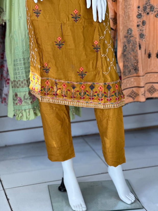 Linen 2PC Shalwar Kameez Ready to wear SS3796