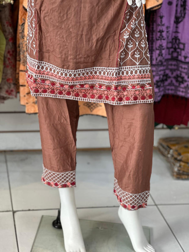 Linen 2PC Shalwar Kameez Ready to wear SS3813