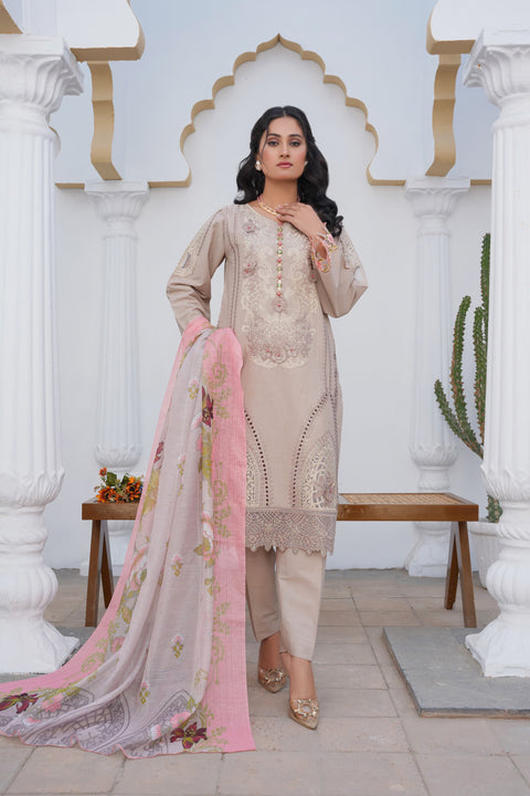 SS3857- Cotton Lawn - Readymade - Shalwar Kameez 3PC