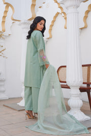 SS3858- Cotton Lawn - Readymade - Shalwar Kameez 3PC