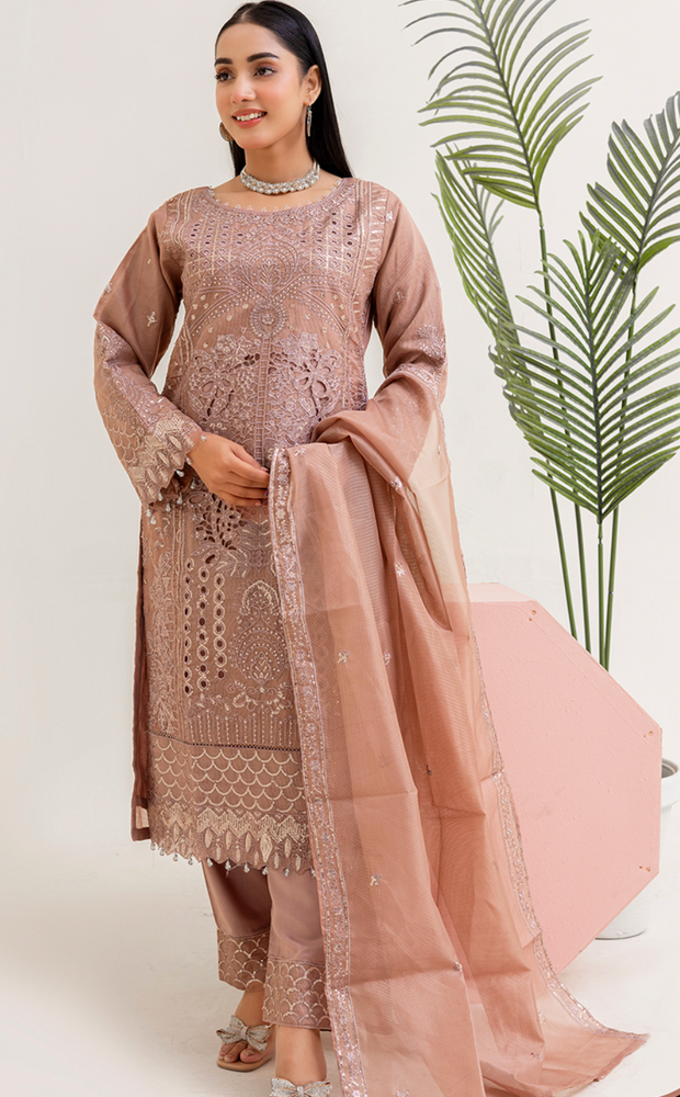 Eid SS3910- Khaadi net - Readymade - Shalwar Kameez 3PC