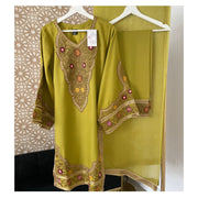 SS3878- Premium Cotton - Readymade - Shalwar Kameez 3PC